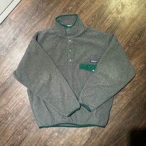 Grey Patagonia Synchilla Pullover